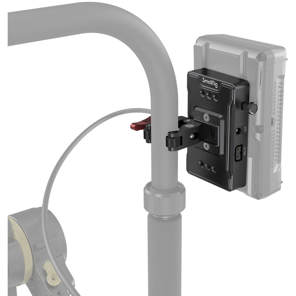 SmallRig V-Mount Battery Aluminum Adapter Plate with Super Clamp Mount (3497)