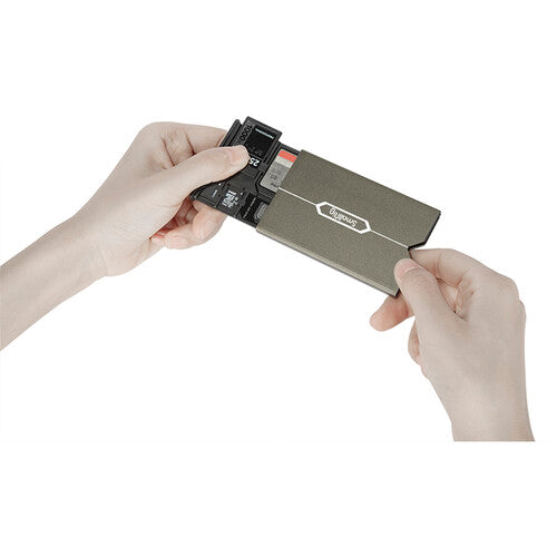 SmallRig Slim Memory Card Storage Case Holder with Sim Card, Tray Pin, SD, TF Micro SD Card Slots | 2832B