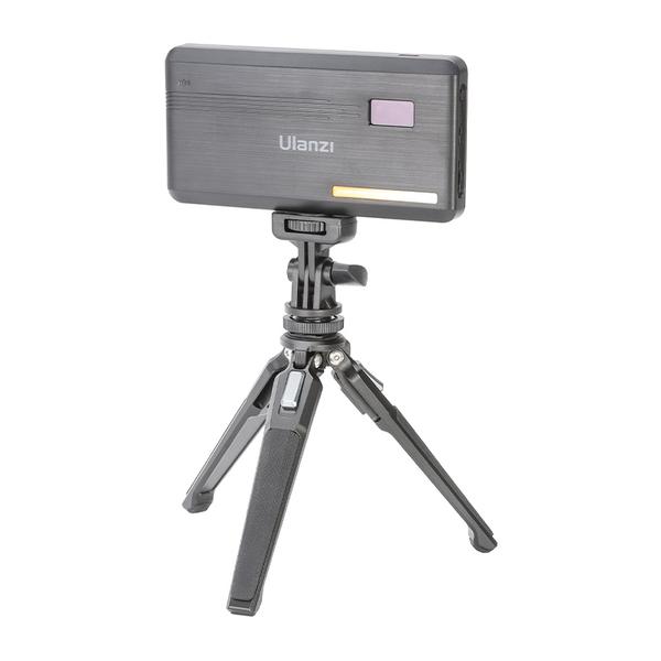Ulanzi VL200 Mini LED Portable Bi-color Lightweight Pocket Video Camera Light LCD Display with Diffuser for Photography Lighting