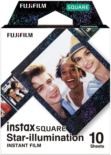Fujifilm Instax Square Illumination 10 Sheets Film for Fujifilm Instax Square Mini Cameras