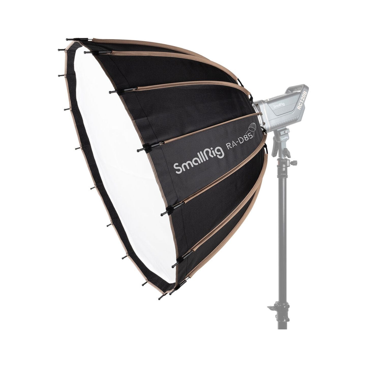 SmallRig RA-D 21.6" / 33.1" Quick Release Parabolic Softbox with Waterproof Exterior, Honeycomb Grid, Carry Bag for Studio Recording, Live Streaming, Photography | RA-D55, RA-D85
