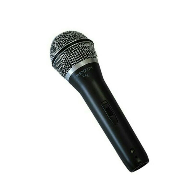 KEVLER iQ8 Hypercardioid Dynamic Handheld Microphone with 10m XLR Male to 6.5mm AUX Male Cable for Live Performances, Broadcast, and Studio Recording