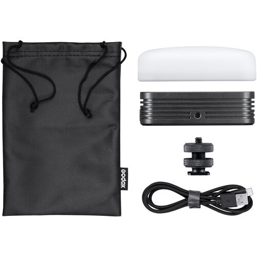 Godox WL8P Waterproof 2400-8500K LED Light with 2900mAh Battery for Bad Weather and Underwater