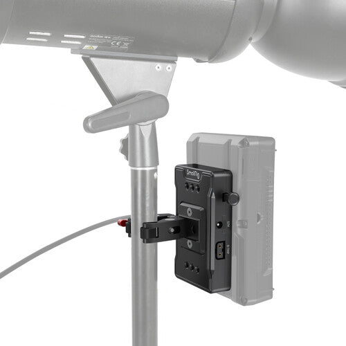 SmallRig V-Mount Battery Aluminum Adapter Plate with Super Clamp Mount (3497)