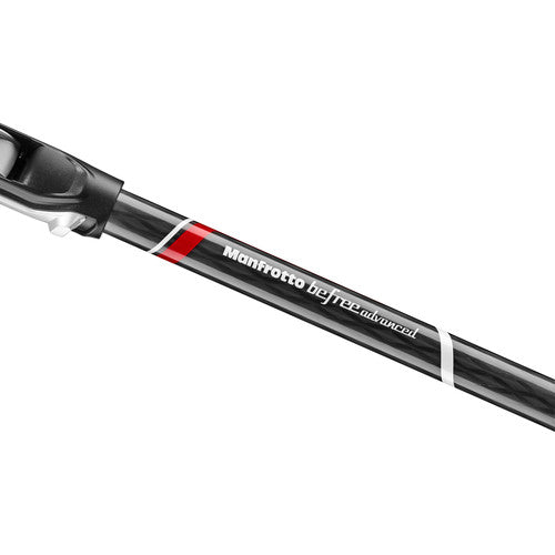 Manfrotto Befree Advanced Carbon Fiber Travel Tripod with 494 Ball Head Twist Locks, Black (MKBFRTC4-BH)