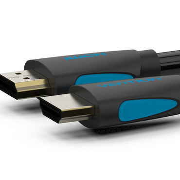 Vention 4K UHD 60Hz HDMI Male to Male Cable with 18Gbps Ethernet and HDR Display Support High Speed Cord for Gaming and Home Theater (1M) | VENTION VAA-M02-B100