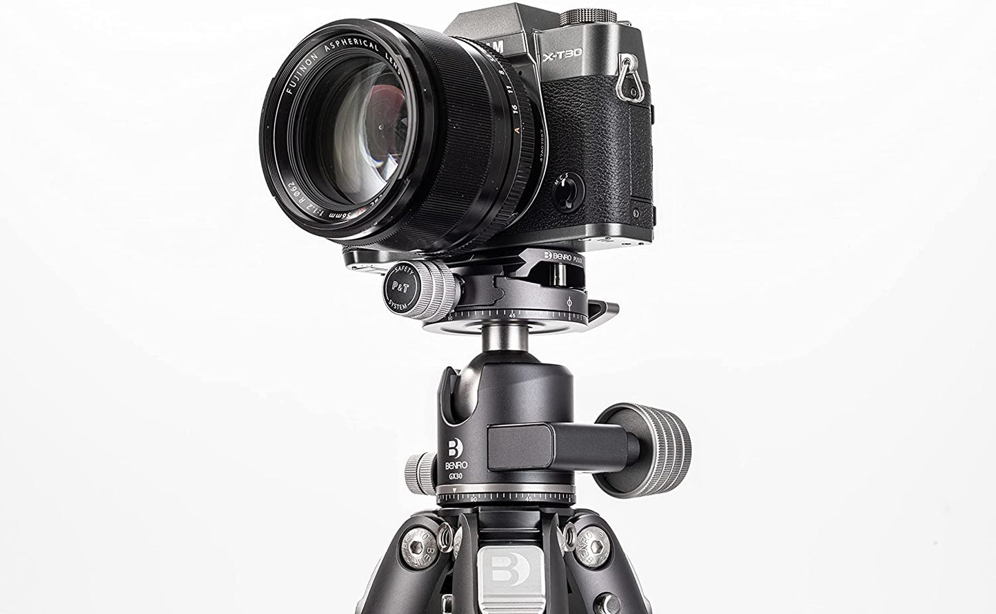 Benro GX30 Two Series Arca-Type Low Profile Lightweight Aluminium Dual Panning Ball Head