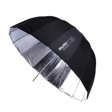 Phottix Premio Reflective Umbrella 85cm 33 Inches - Black and Silver