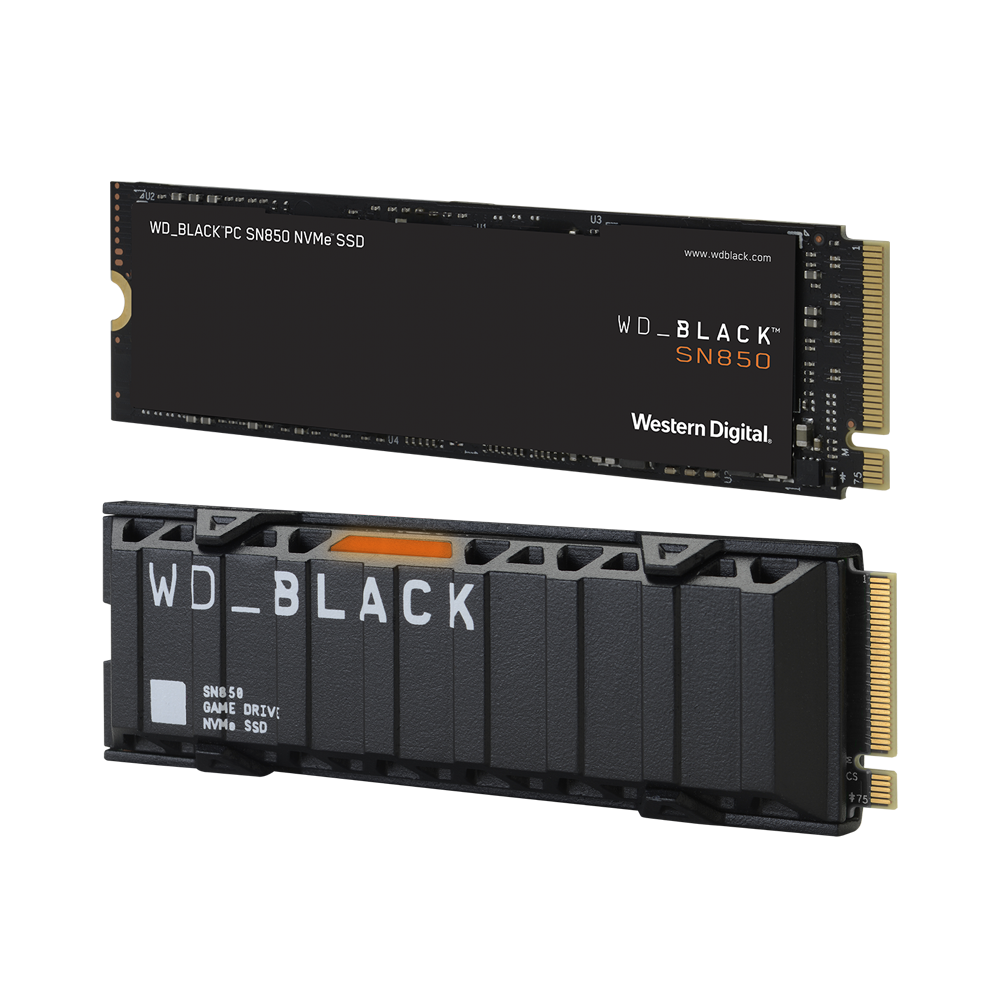 WD BLACK SN850 NVMe SSD ヒートシンク付き (PCIe(R) Gen4) 2TB (Playstation 5で動作)  内蔵型SSD