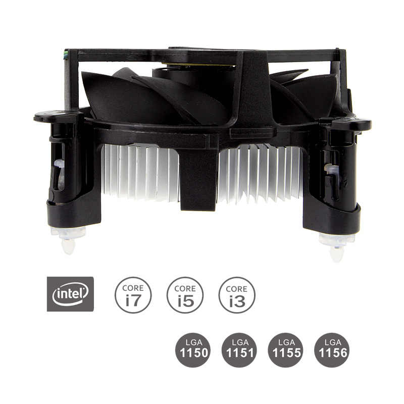 Alseye AS-GH1156- i7 90mm Hydraulic Bearing Heatsink CPU Cooler for LGA 1155 i3/i5/i7 LGs