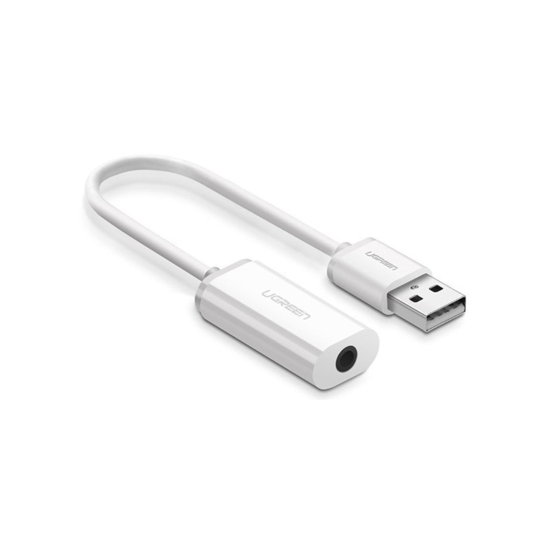 Ugreen Portable USB-C to 3.5mm TRRS AUX Headphone & Microphone Audio A – JG  Superstore