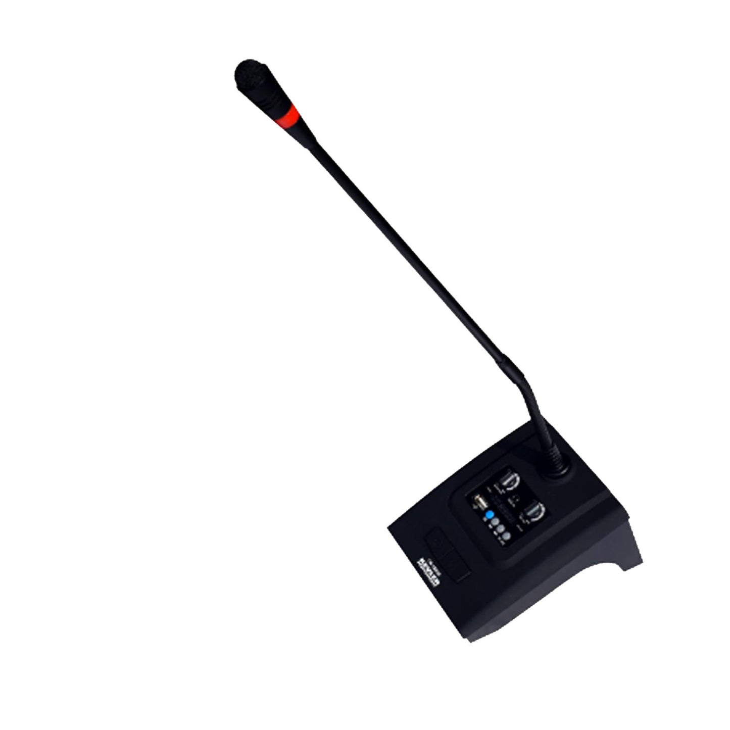 KEVLER CM-100UR Supercardioid Condenser Conference USB Gooseneck Microphone with LCD Display, Volume Control, MP3 / Record and Chime Function for Paging, Meetings and Public Speaking