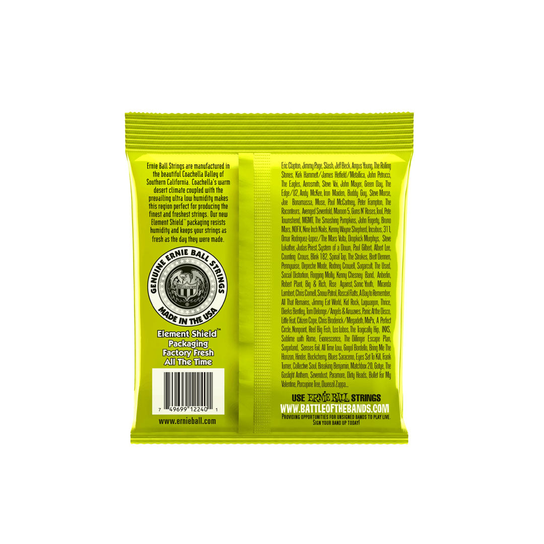 Ernie Ball Regular Slinky Bright Gauge Nickel Wound Electric Guitar Strings Set (.10- .046mm) | 2221