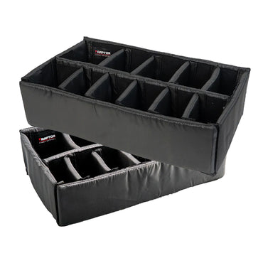 Raptor 6000 Air Divider with Nylon Foam Material, Protective Extra-thick Paddings and Adjustable Hook and Loop Dividers for Cameras, Lens and Studio Sensitive Equipment | ATI-533120