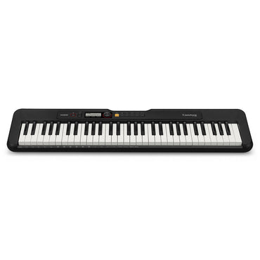 Casio CT-S200 61-Key Portable Piano Keyboard with USB-MIDI Connectivity, LCD Screen, Auto-Accompaniment, Built-in Songs/Tones/Rhythms (Red)