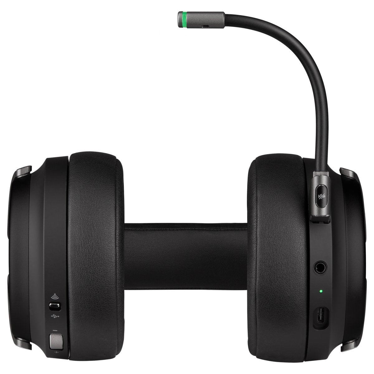 CORSAIR Virtuoso iCUE RGB Wireless High Fidelity Gaming Headset Headphones w/ 7.1 Surround Sound, Detachable Broadcast-Grade Omnidirectional Microphone, Slipstream / USB & 3.5mm AUX Wired for PC Laptop and Consoles (Carbon)