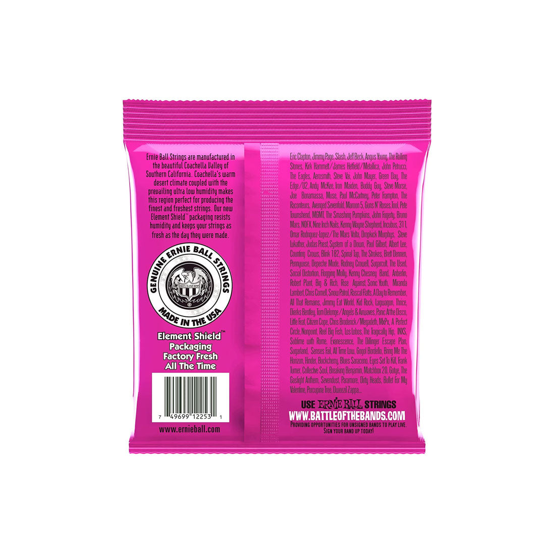 Ernie Ball Super Slinky Bright Gauge Classic Rock N Roll Pure Nickel Guitar Strings Set (.09-.042mm) | 2253