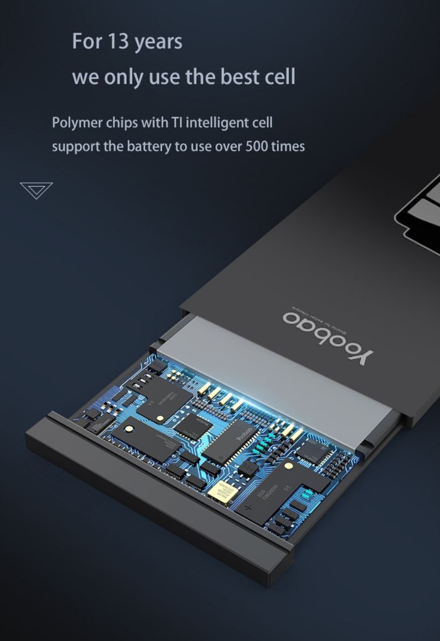 Yoobao 3210mAh Advanced Battery Replacement for iPhone X