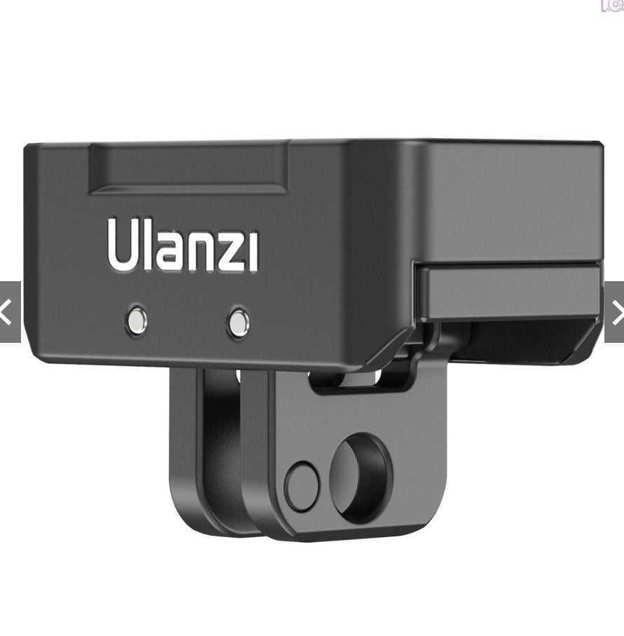 UURig by Ulanzi Hummingbird R080 Aluminum Alloy Quick Release Base for Action Camera, Smartphones and Mirrorless Cameras
