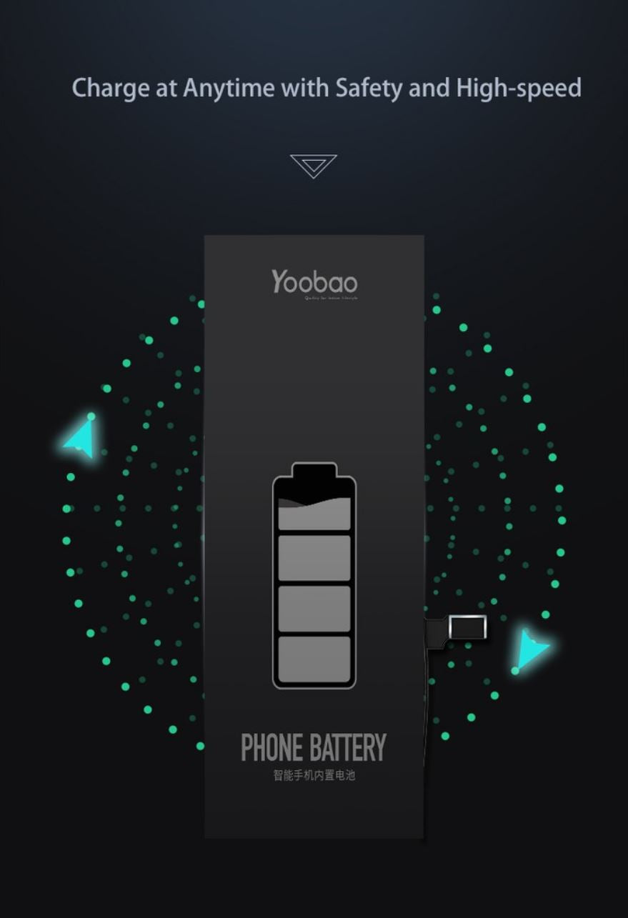 Yoobao 3210mAh Advanced Battery Replacement for iPhone X