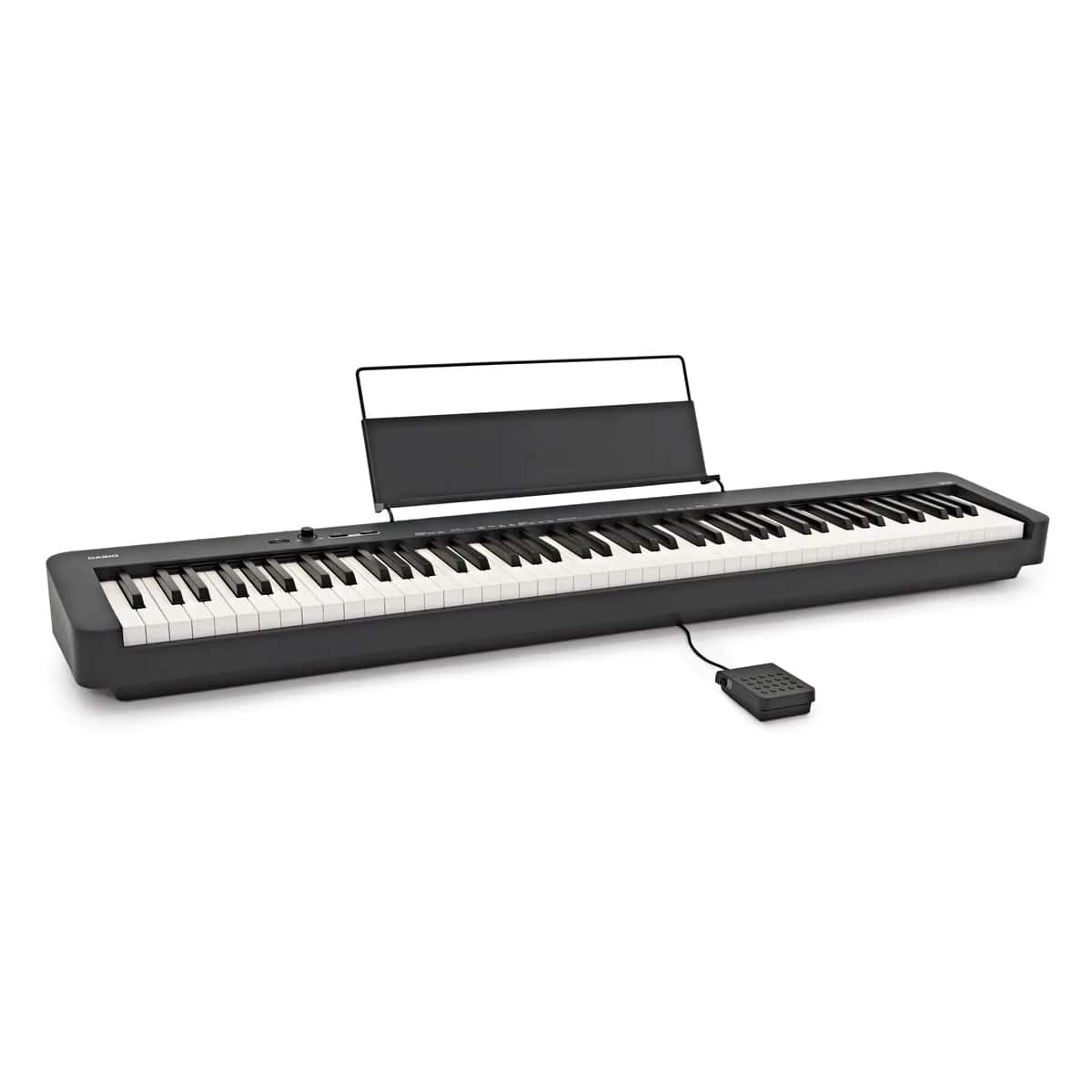 Casio Weighted 88-Key Slim Digital Piano with Scaled Hammer Action Keyboard and 10 Built-In Tones (Stand Included) | CDP-S110BKC2