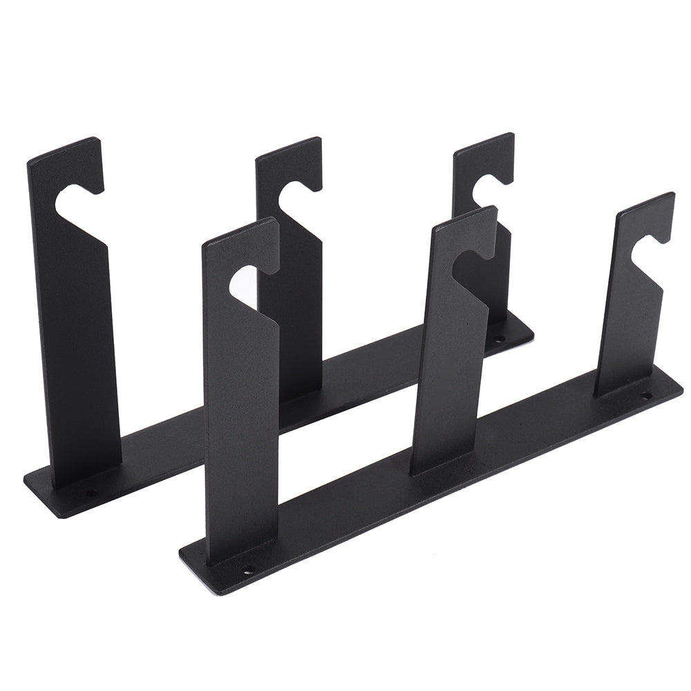 Pxel LS-BD-3R Photo Studio Backdrop Roller Wall Mount Mounting Manual Control Background Support Elevator with 2 Tri-fold Hooks, 6 Expansion Sticks, 3 Chains, and 3 Counter Balance