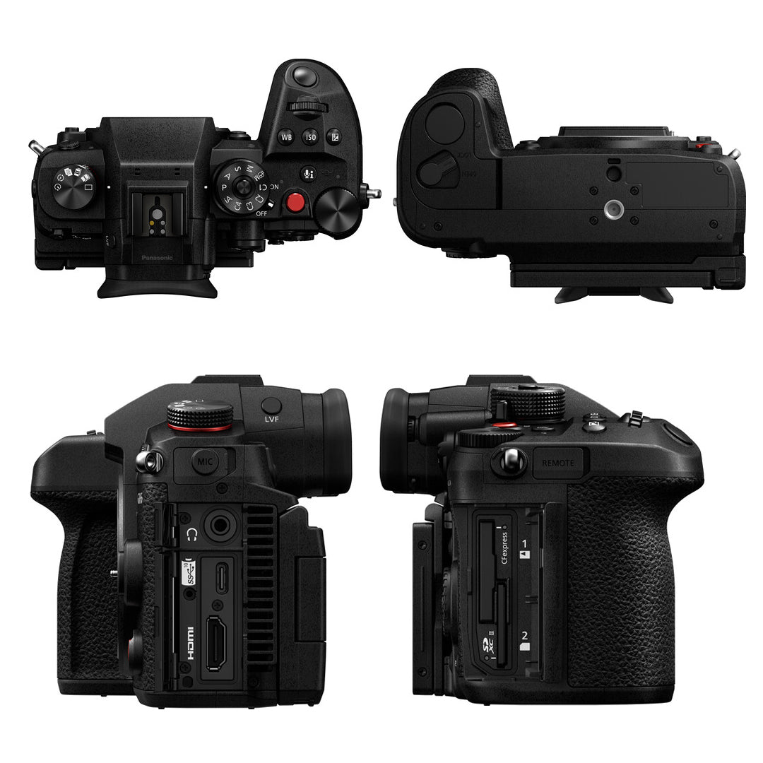 Panasonic Lumix DC-GH6 25.2MP Digital Mirrorless Camera with 12-60mm Leica DG Lens