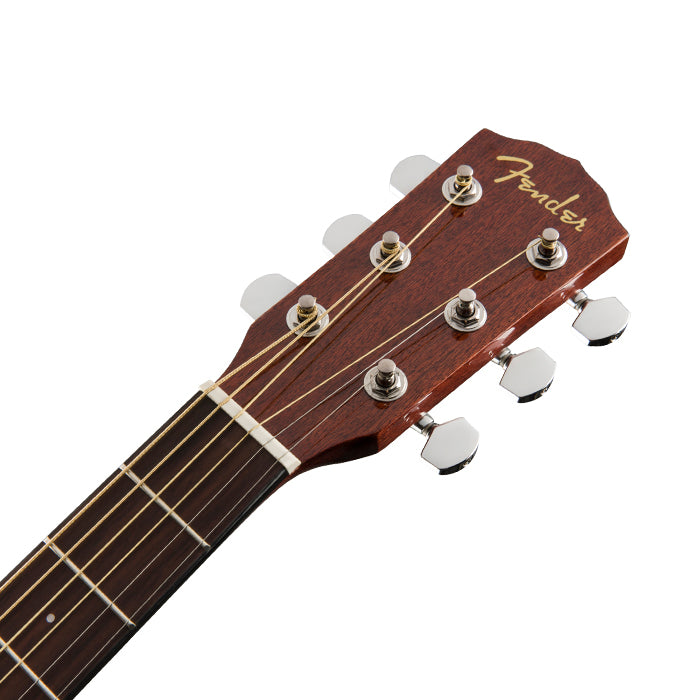 Fender CC-60SCE Concert Acoustic Electric Guitar with Cutaway, Built-In Fishman CD Preamp, 20 Frets, Walnut Fingerboard for Musicians, Beginner Players (Black, Natural)