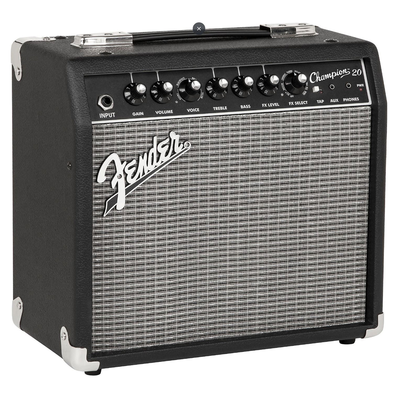 Fender Champion 20 20-Watt 1x8" Guitar Combo Amplifier with Onboard Effects, AUX In, Headphone Output for Electric Guitars