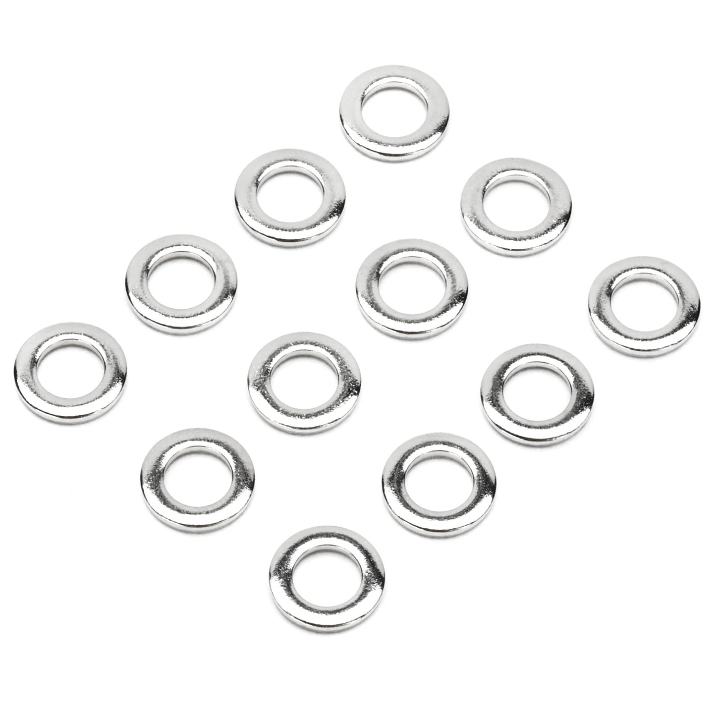Gibraltar SC-11 Metal Tension Rod Washers (12 Pack) for Drums Hoops (10mm Outer / 6mm Inner Diameter)