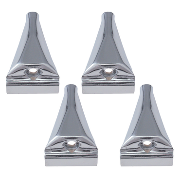 Gibraltar SC-CH Bass Drum Claw Hook (4 Pack) Chrome Plated for Drum Hoops Universal Mount