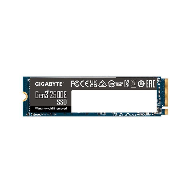 GIGABYTE 500GB M.2 NVMe Gen 3 SSD Storage Solid State Drive with 2.3GB/s Max Read Performance for PC Computer and Laptop GP-G325E500G