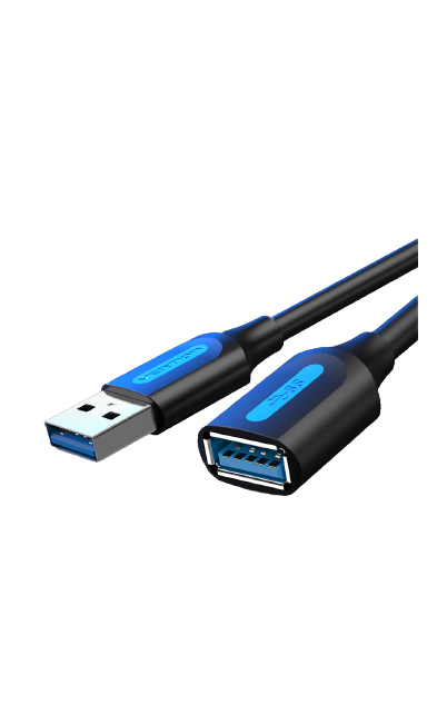 Vention USB 3.0 meterlength Extension Cable (A Male to A Female) Extender Data Cord PVC Type 5Gbps Nickel Plated (CBH) (0.5M)