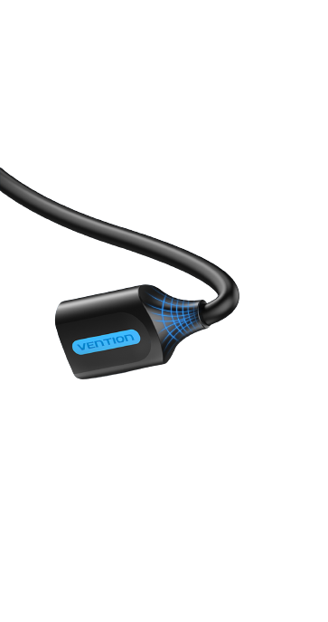 Vention USB 3.0 meterlength Extension Cable (A Male to A Female) Extender Data Cord PVC Type 5Gbps Nickel Plated (CBH) (0.5M)