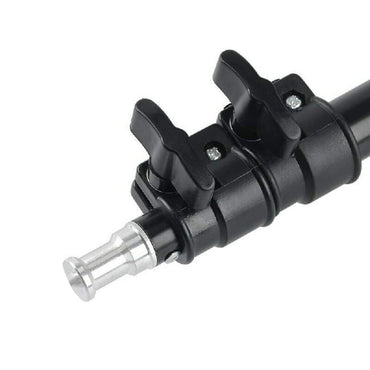 Godox 302 / 303 / 304 3-Section Aluminum Studio Light Stand with 260CM Max Height, Spring Load Locking T-Knobs and Universal Spigot for Studio and Lighting Equipment