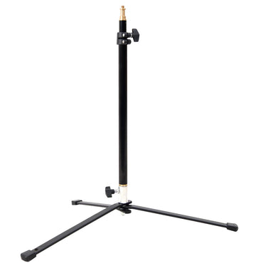 Godox 90F Foldable 2-Section 86cm Floor Studio Light Stand with 3Kg Load Capacity and Removable Base