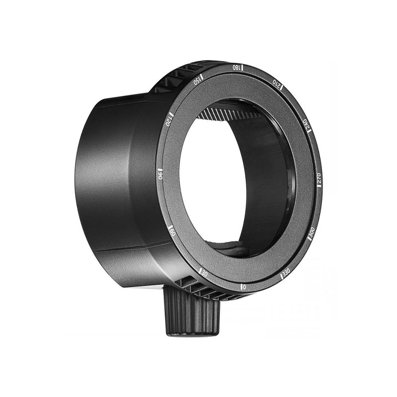 Godox AK-R25 Fresnel Head Bracket Flash Adapter Holder with 330 Degree Rotation for AK-R21 for Projection Attachment and Camera