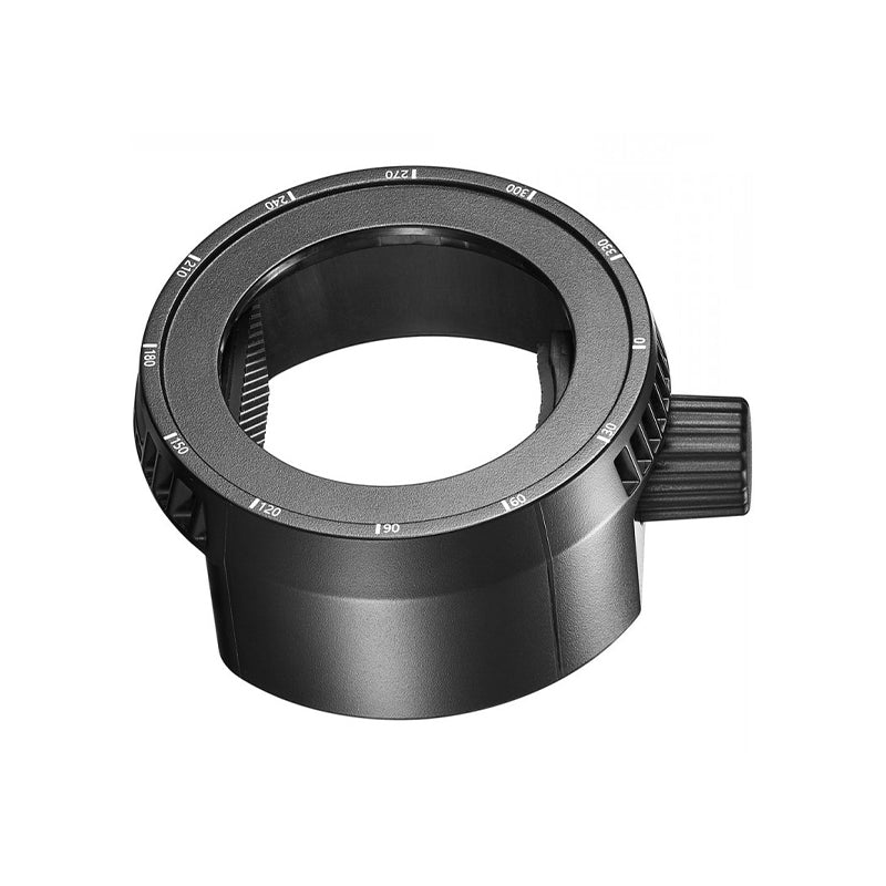 Godox AK-R25 Fresnel Head Bracket Flash Adapter Holder with 330 Degree Rotation for AK-R21 for Projection Attachment and Camera