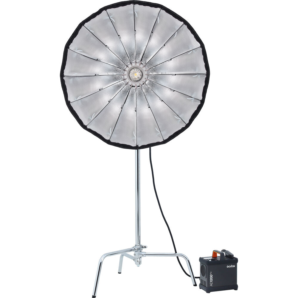 Godox QR-P120 120CM Deep Parabolic Quick Setup Bowens Mount Flash Speedlight Diffuser Reflector