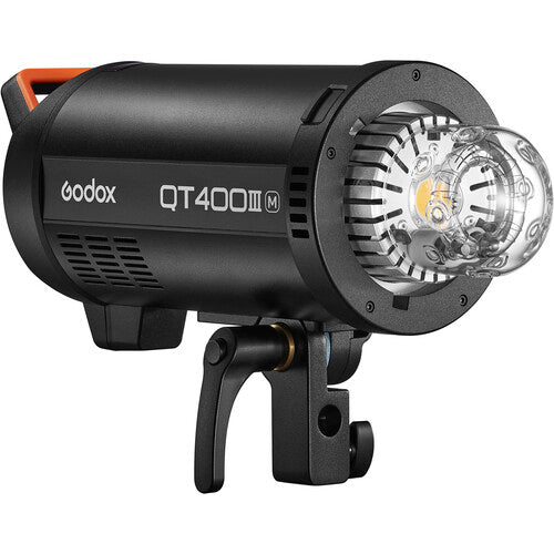 Godox QT400IIIM Flash Head 400W/s LED 2.4G Wireless with LCD Display and Built-in S1 and S2 Slave Trigger Modes