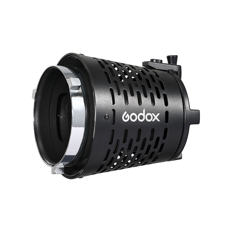 Godox SA-17 Bowens Mount Snoot Adapter to SA-P Projector Projection  Attachment for LED Lights and Studio Lighting Equipment