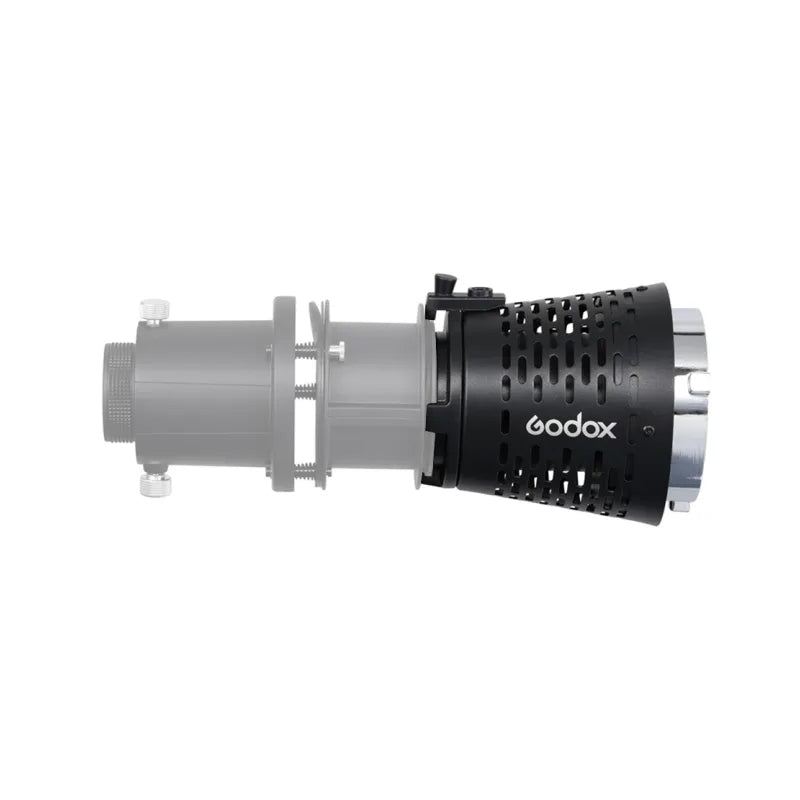 Godox SA-17 Bowens Mount Snoot Adapter to SA-P Projector Projection Attachment for LED Lights and Studio Lighting Equipment