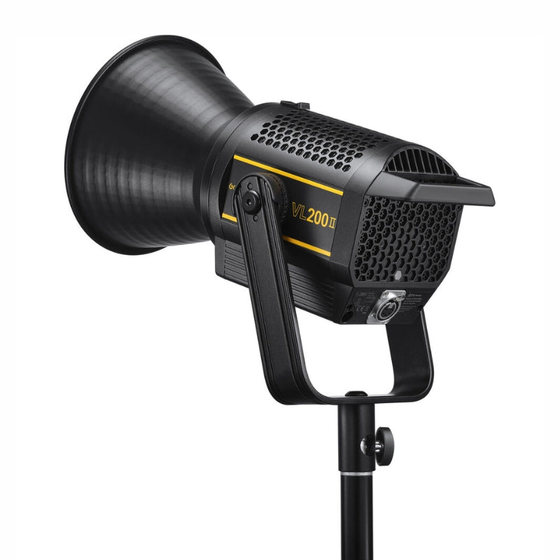 GODOX VL200II VL300II 200W / 300W Wireless LED Video Light with Godox Light App Support, 8 FX Effects, Ultra-Silent Cooling Fan & 360 Degree Rotatable Bracket for Photography & Studio Lighting (Version 2)