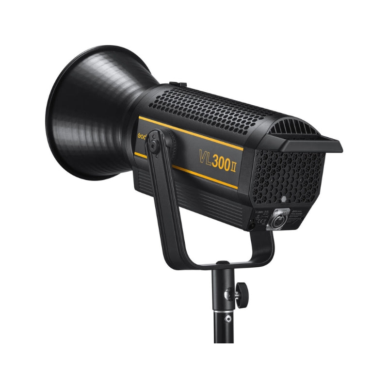 GODOX VL200II VL300II 200W / 300W Wireless LED Video Light with Godox Light App Support, 8 FX Effects, Ultra-Silent Cooling Fan & 360 Degree Rotatable Bracket for Photography & Studio Lighting (Version 2)