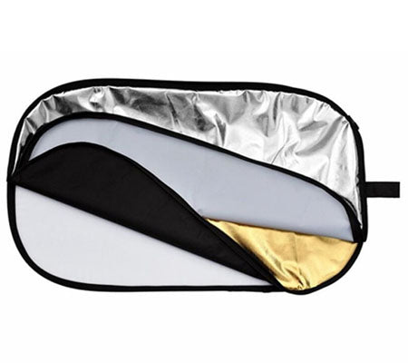 Godox RFT-05-150200 Collapsible 5 in 1 150CM X 200CM Reflector Disc for Photography, Video Shoots, Indoor and Outdoor Shoots