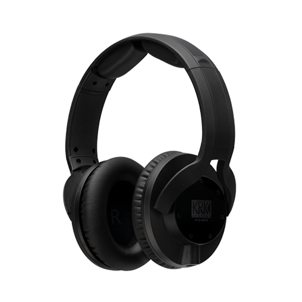 KRK KNS 8402 Professional Circumaural Over-Ear with Memory Foam Studio Earphones with In-Line Volume Control