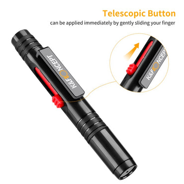 K&F Concept 3-in-1 Cleaning Kit (Lens Dust Blower, Cleaning Pen and Macro Fiber Cleaning Cloth)