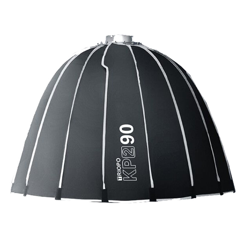Triopo 35.4 inches / 90cm Parabolic Hexadecagon Umbrella Softbox for Photography, Location Shoots, Studio Equipment (KP2 90)