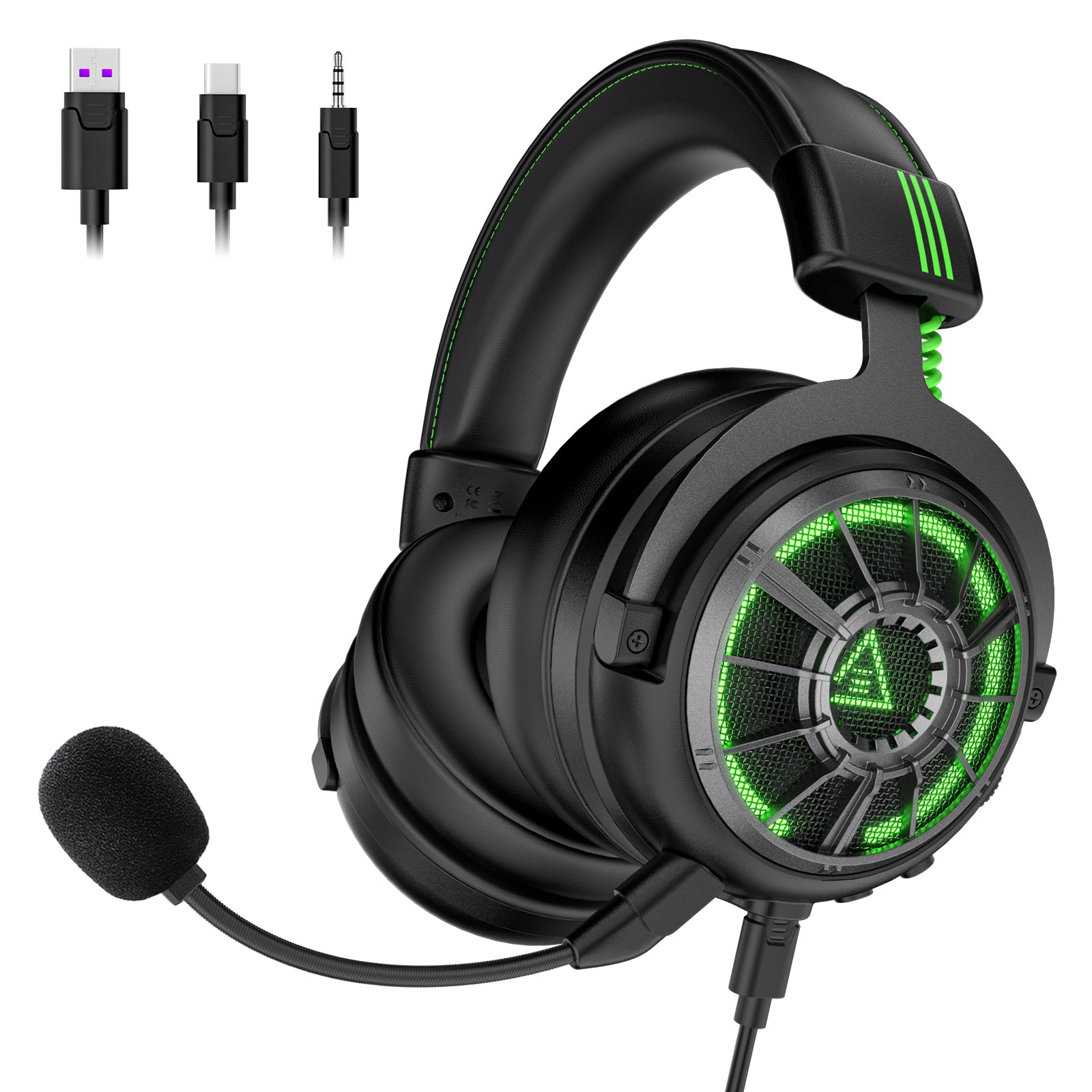 EKSA StarEngine Pro E5000 Pro 3in1 Gaming Headset Gamer , wired Gaming  headphones for PC/PS4/PS5/Xbox - Aliexpress