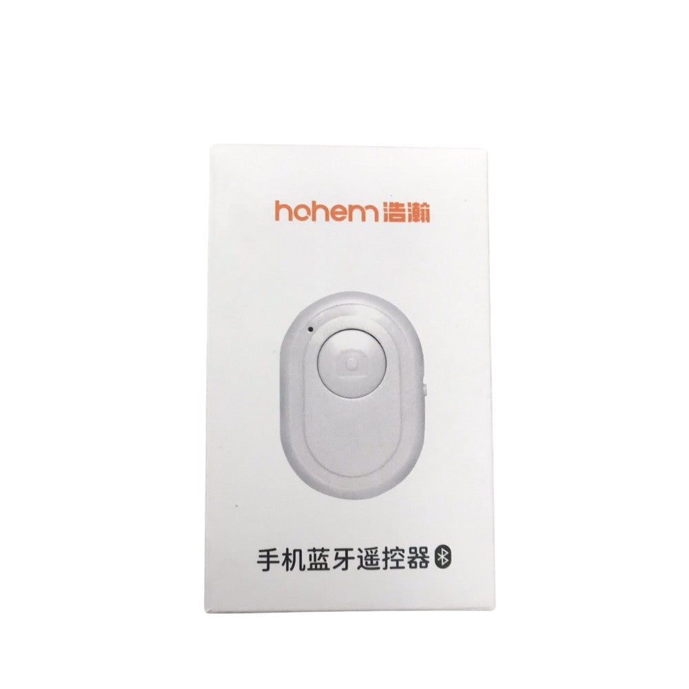 Hohem Mini Wireless AB Shutter 3 Universal Smartphone Bluetooth Remote Controller (White)